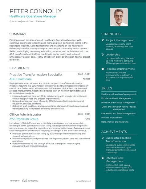 20 Operations Manager Resume Examples for 2024.
